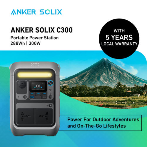 Anker SOLIX C300 288WH | 300W Portable Power Station