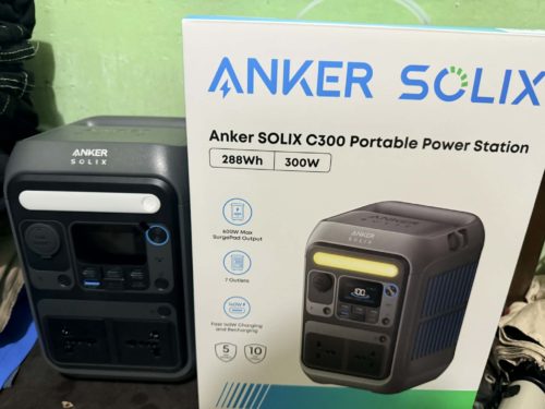 Anker SOLIX C300 288WH | 300W Portable Power Station photo review